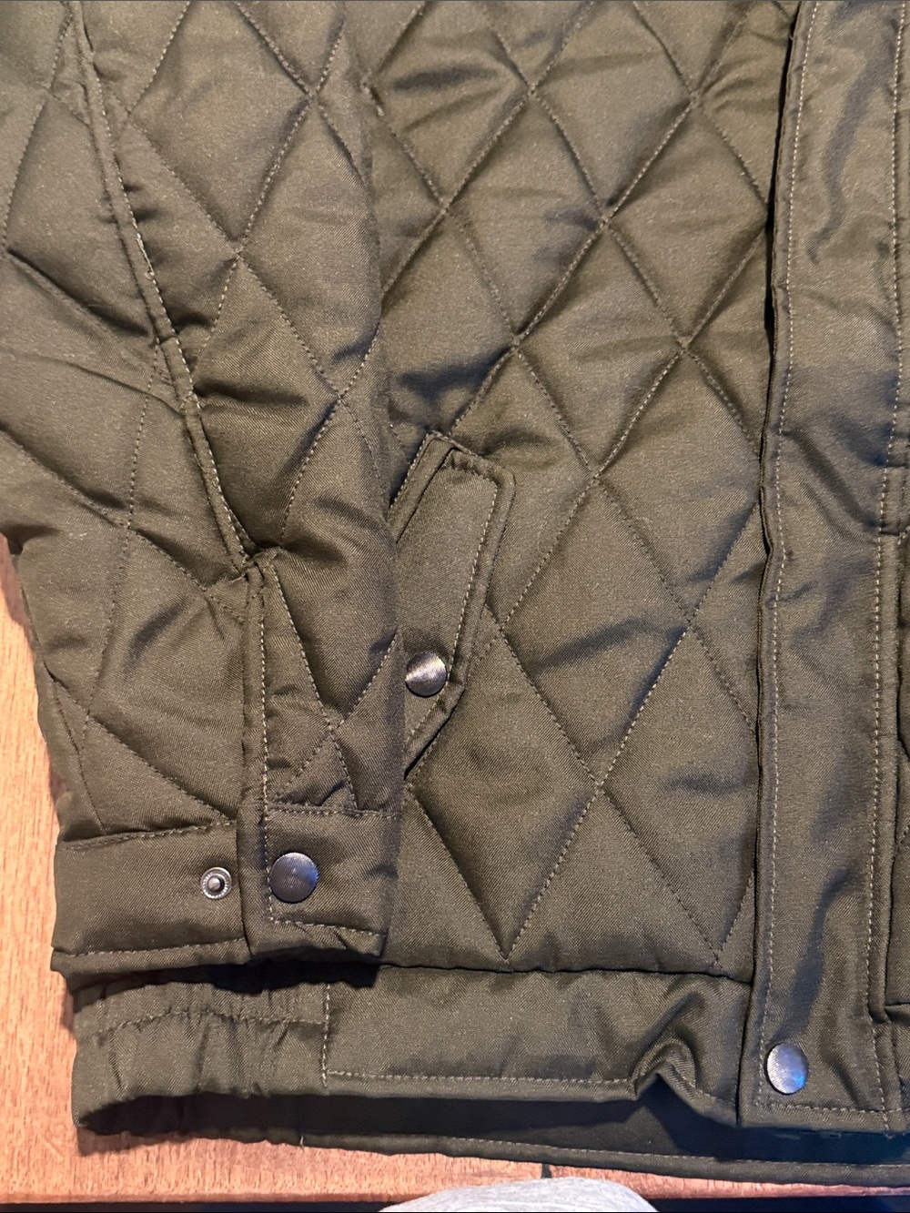 OUTDOOR LIFE Quilted Military Jacket - M - Picture 4 of 12